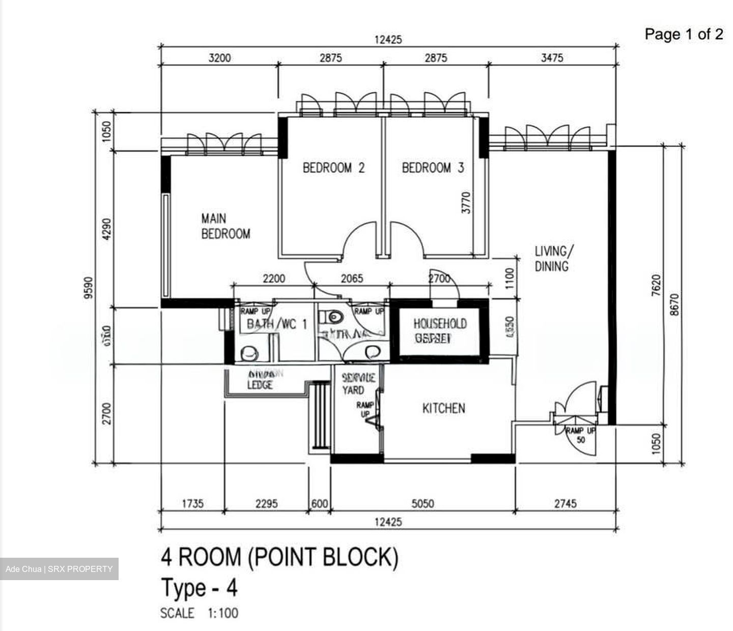 Blk 592B Montreal Ville (Sembawang), HDB 4 Rooms #553906981